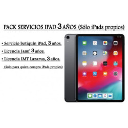 Pack Servicios iPad 2 años (Sólo iPads propios)